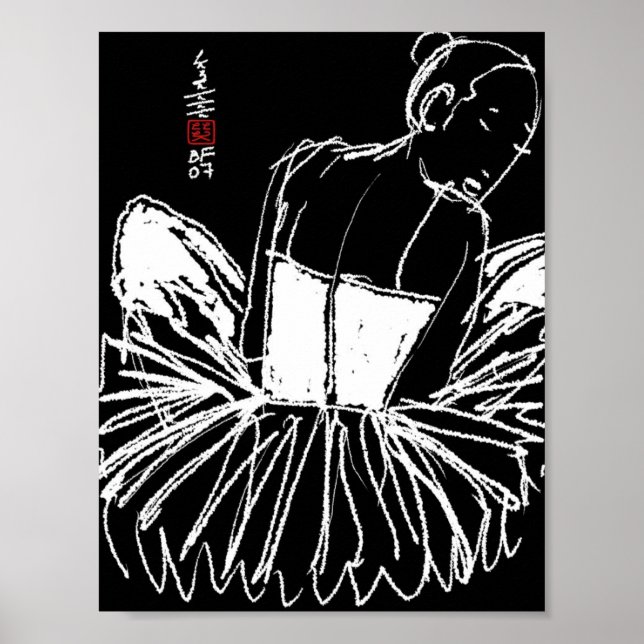 Poster Danseur #17 (Devant)