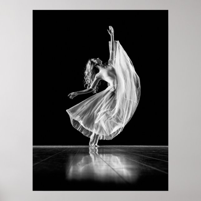 Poster Danseur Ballet Danse Art (Devant)