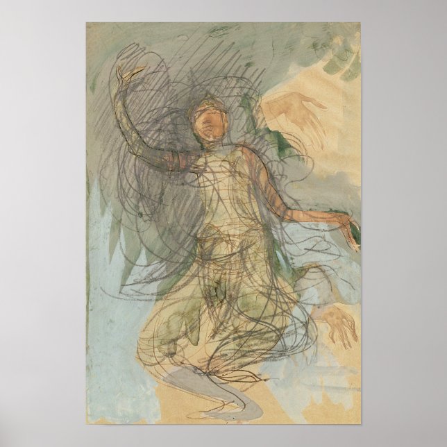 Poster Danseur cambodgien (Devant)