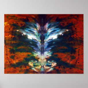 Poster danseur cosmique