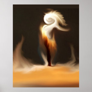 Poster Danseur de bougies