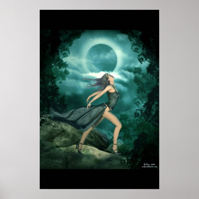 Poster Danseur de lune (Devant)