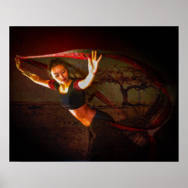 Poster Danseur népalais (Devant)