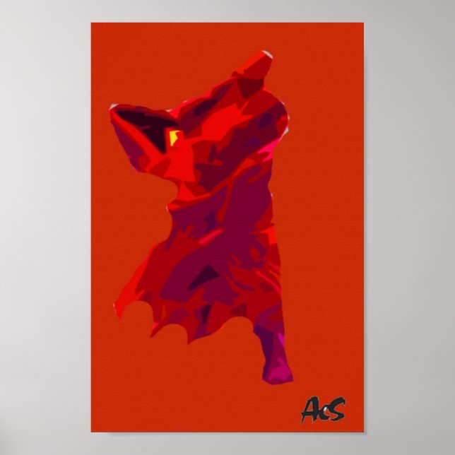 POSTER DANSEURS ABSTRAITS (Devant)