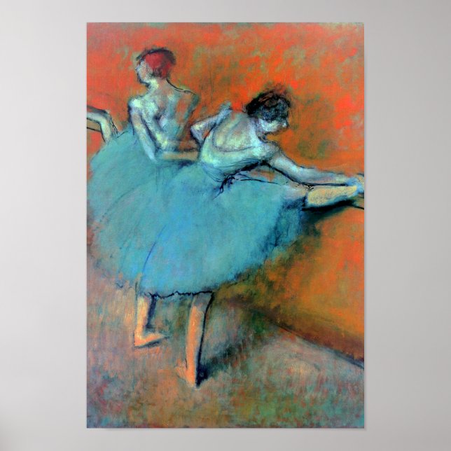Poster Danseurs au Bar par Degas (Devant)