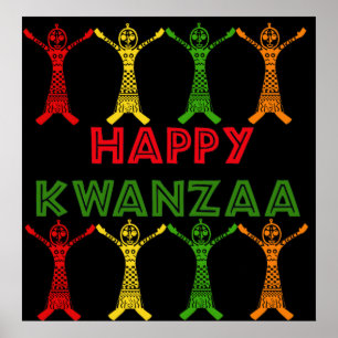 Poster Danseurs de Kwanzaa