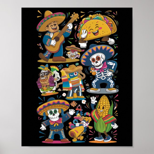 Poster Danseurs de la Fiesta : L'Escouade ultime de la Sa (Devant)