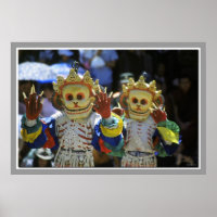 Danseurs de moines tibétains