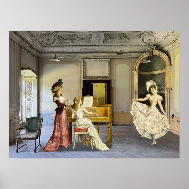 Poster Danseuse (Devant)