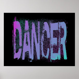 Poster Danseuse Distortie De Cool Dit
