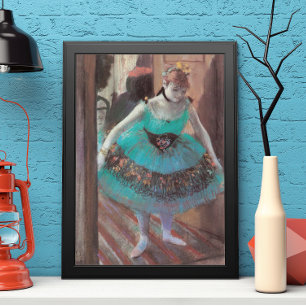 Poster Danseuse quittant sa chambre à habiller par Edgar 