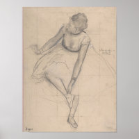 Danseuse Réglage De Sa Chaussure