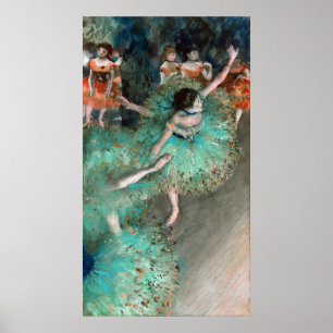 Poster Danseuse verte (Danseuse Verte) Edgar Degas