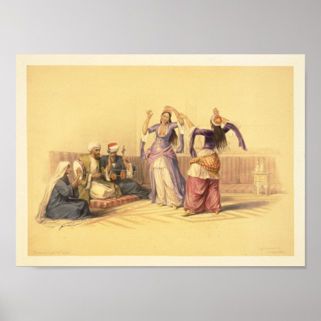 Poster Danseuses au Caire (Devant)