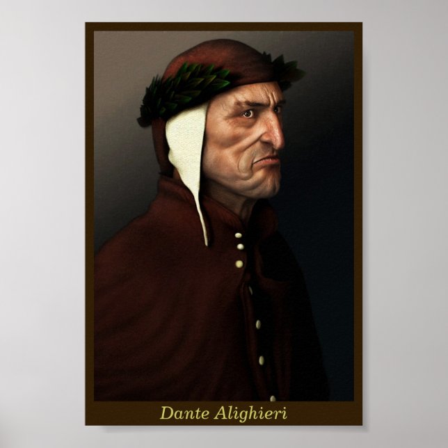 Poster Dante Alighieri (Devant)