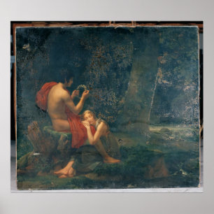 Poster Daphnis et Chloe, 1824-25