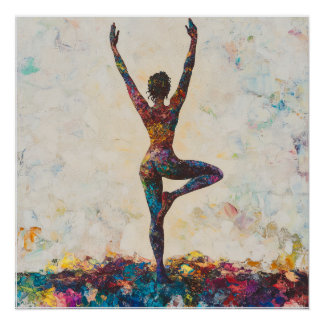 Poster d'arbre brillant