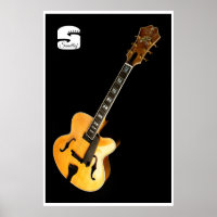 Poster d'Archtop de Sundlof Guitars