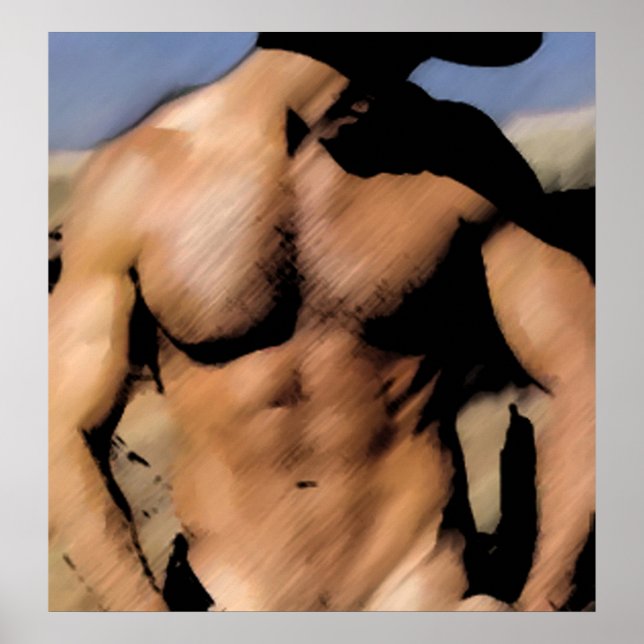 Poster Dark Cowboy (Devant)