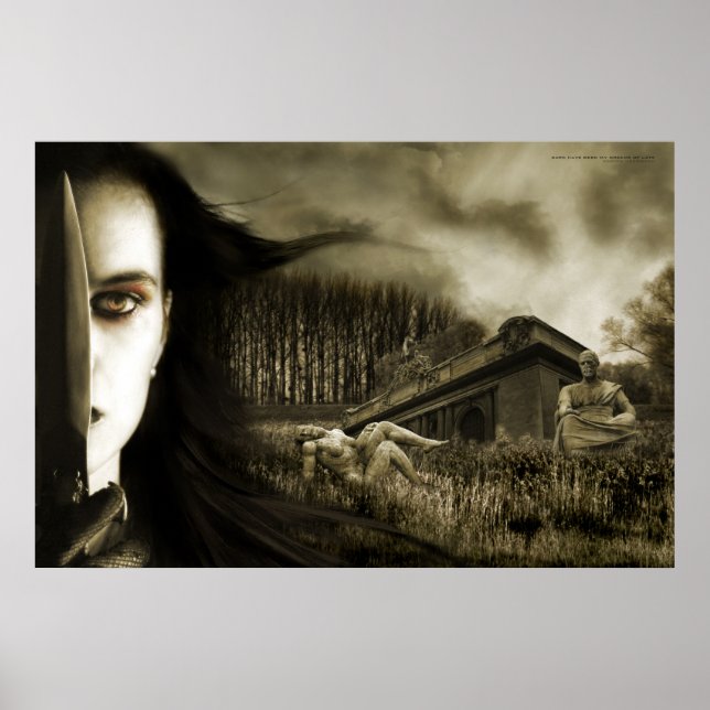 Poster Dark ont été mes rêves de fin (Devant)