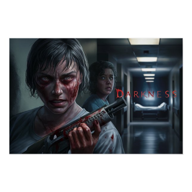 Poster Darkness Femme 04 (Devant)