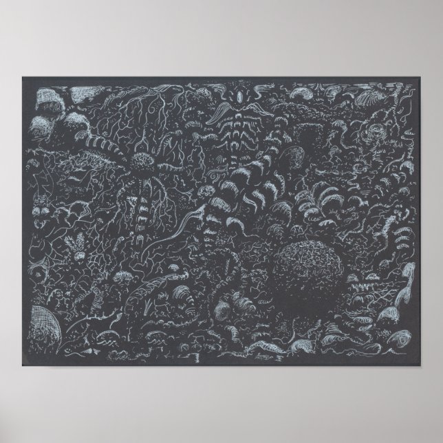 Poster Darkworld, par Brian Benson. (Devant)