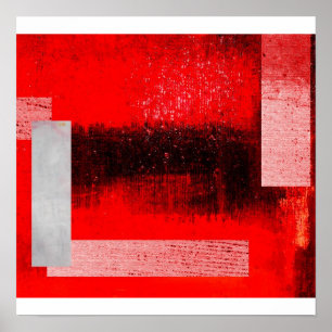 Poster d'art Abstrait et Carré Imprimer