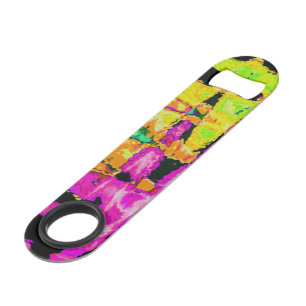 Poster d'art Abstrait Neon Glitch Imprimer