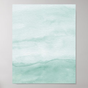 Poster d'art Abstrait Sage Green Ombre
