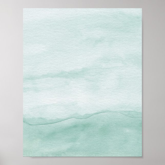 Poster d'art Abstrait Sage Green Ombre (Devant)