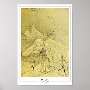 Poster d'art Alphonse Mucha Zedign #372