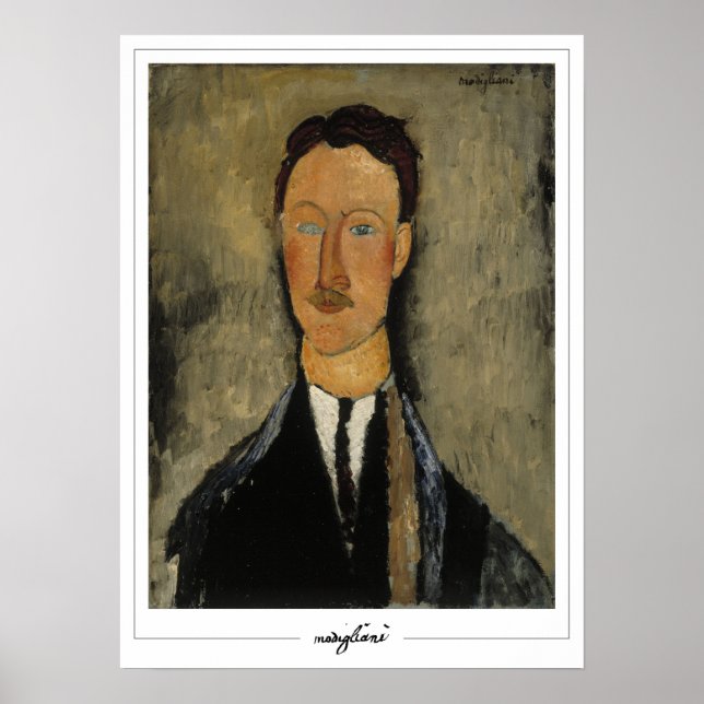 Poster d'art Amedeo Modigliani Zedign #351 (Devant)