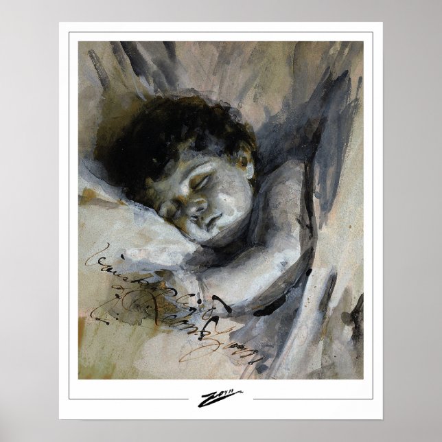 Poster d'art Anders Zorn Zedign #276 (Devant)
