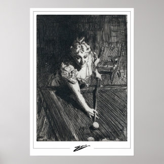 Poster d'art Anders Zorn Zedign #309