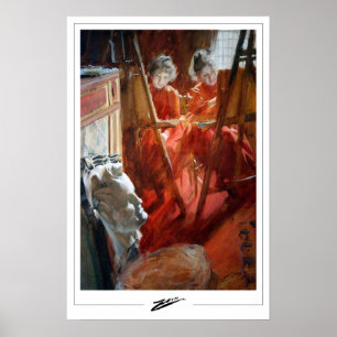 Poster d'art Anders Zorn Zedign #366