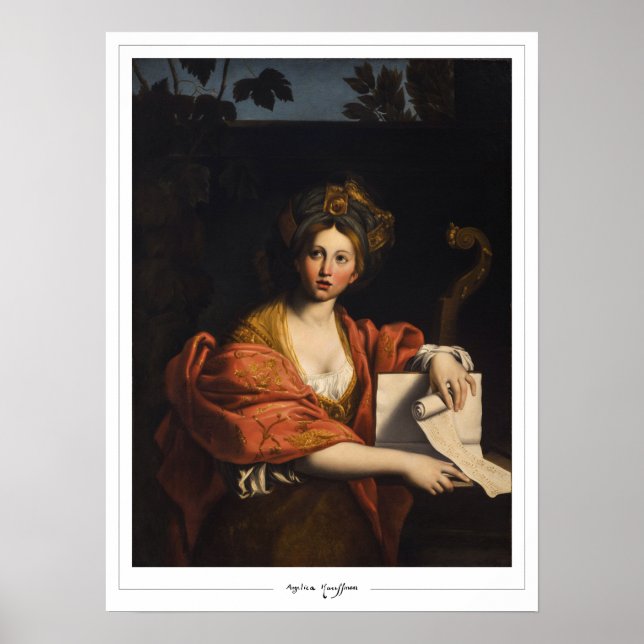 Poster d'art Angelica Kauffman Zedign #24 (Devant)