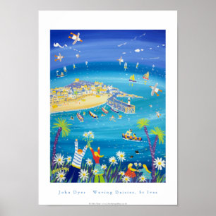Poster d'art : Baguettes, St Ives, Cornouailles