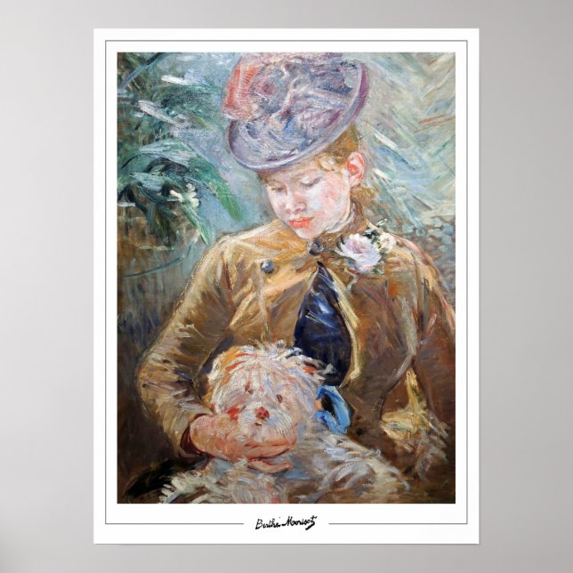 Poster d'art Berthe Morisot Zedign #90 (Devant)