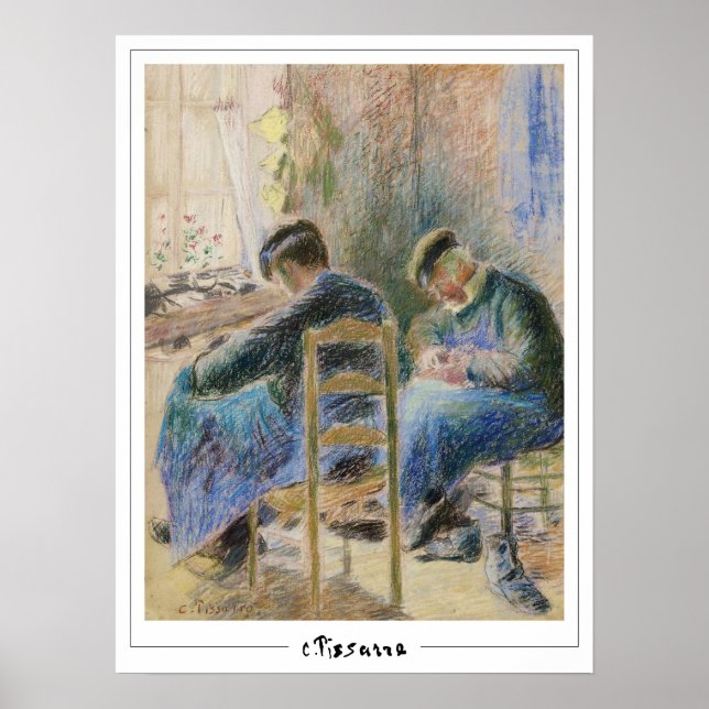 Poster d'art Camille Pissarro Zedign #252 (Devant)