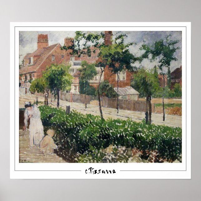 Poster d'art Camille Pissarro Zedign #441-2 (Devant)