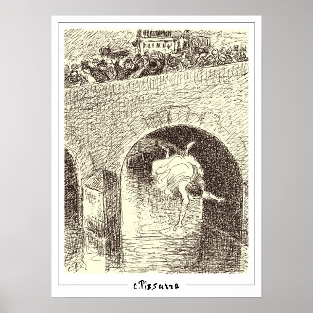 Poster d'art Camille Pissarro Zedign #81-2 (Devant)