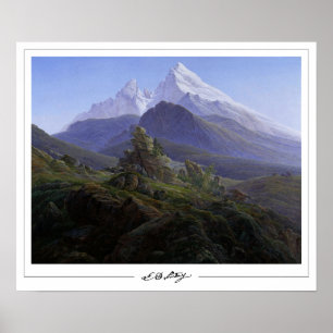 Poster d'art Caspar David Friedrich Zedign #140