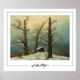 Poster d'art Caspar David Friedrich Zedign #6