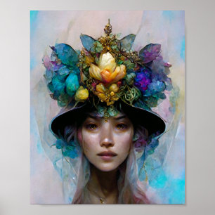 Poster d'art Casquette Imaginaire
