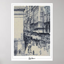 Poster d'art Childe Hassam Zedign #155-2