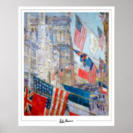 Poster d'art Childe Hassam Zedign #425-2