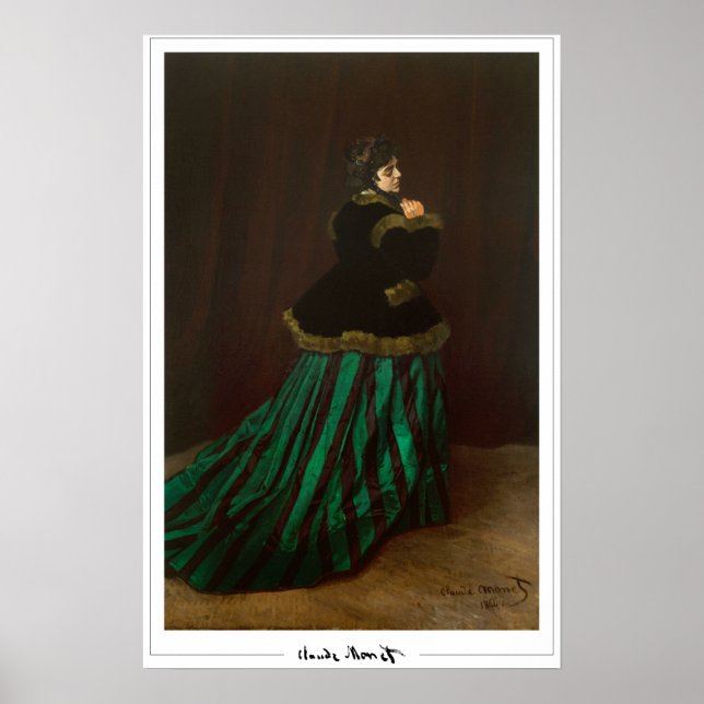 Poster d'art Claude Monet Zedign #213 (Devant)