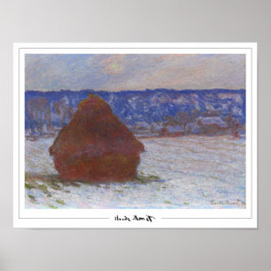 Poster d'art Claude Monet Zedign #494