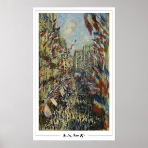 Poster d'art Claude Monet Zedign #54