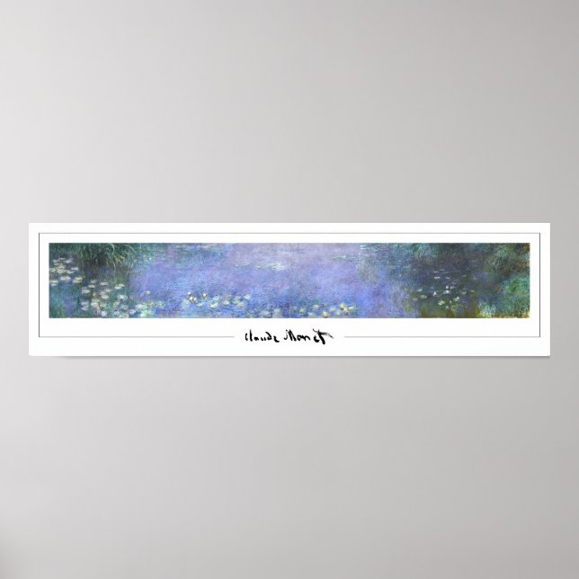 Poster d'art Claude Monet Zedign #598-2 (Devant)